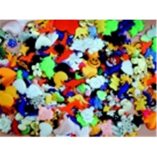 School Specialty Pre-Cut Fabric Puff- Assorted Size 289384